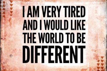 very tired worl diff